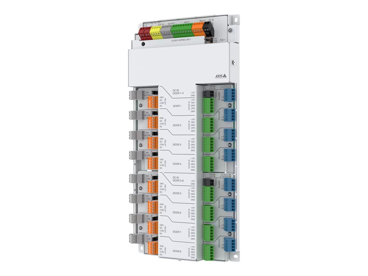 Axis A18 Series A1810-B - door controller - network - white, NCS S 1002-B