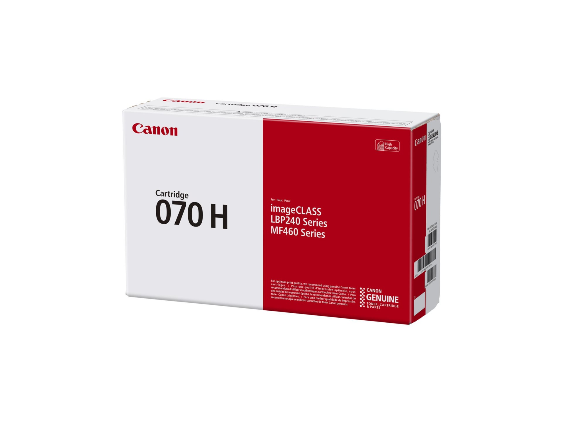 Canon 070H - High Capacity - black - original - toner cartridge