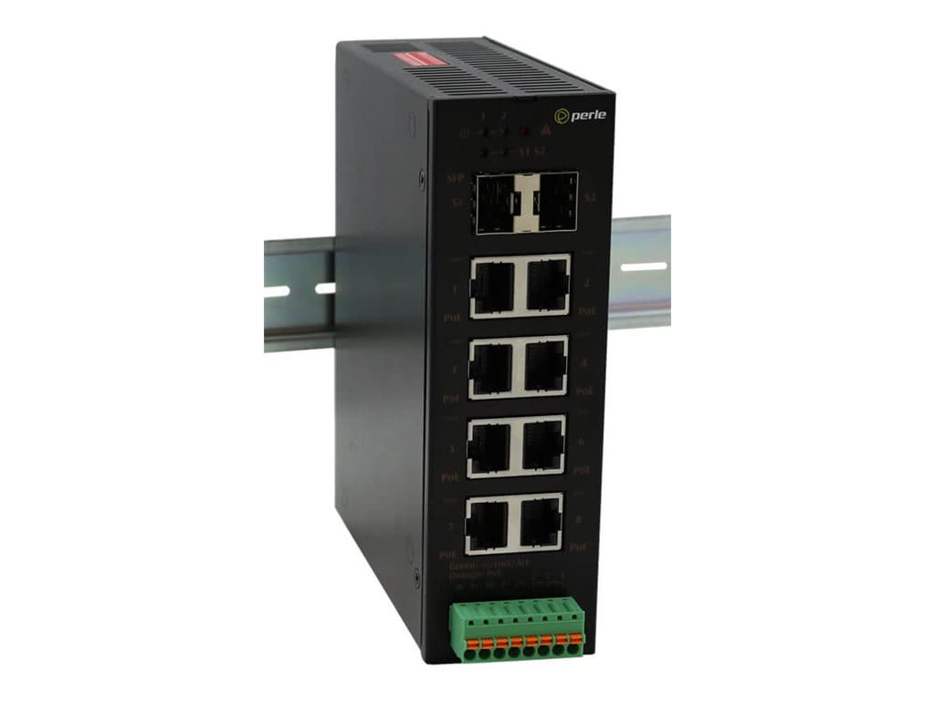 Perle IDS-110HP - switch - industrial - 10 ports - unmanaged