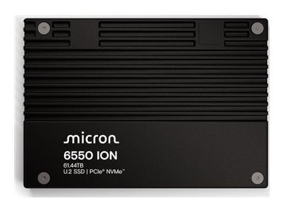 Micron 6550 ION - SSD - Enterprise - 30.72 TB - U.2 PCIe 5.0 x4 (NVMe) - TA