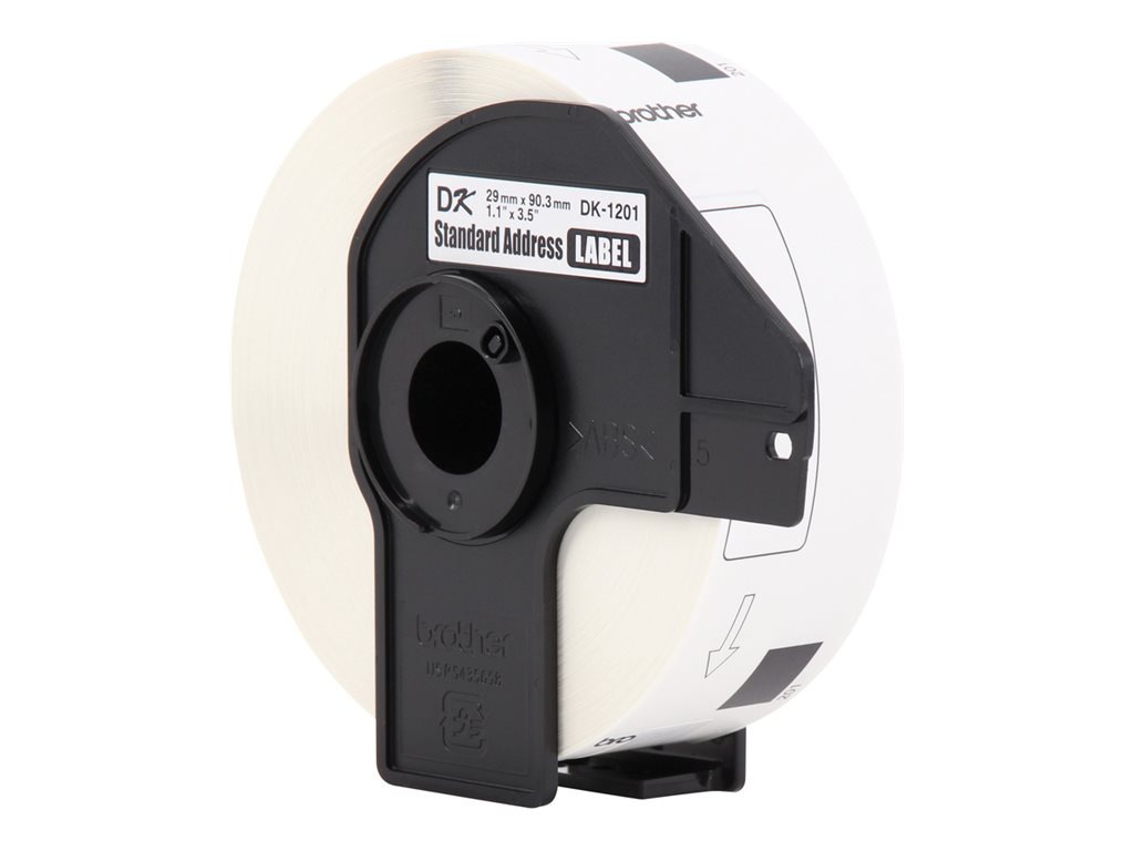 Brother DK1201 - die cut standard address labels - 400 label(s) - 29 x 90.3 mm