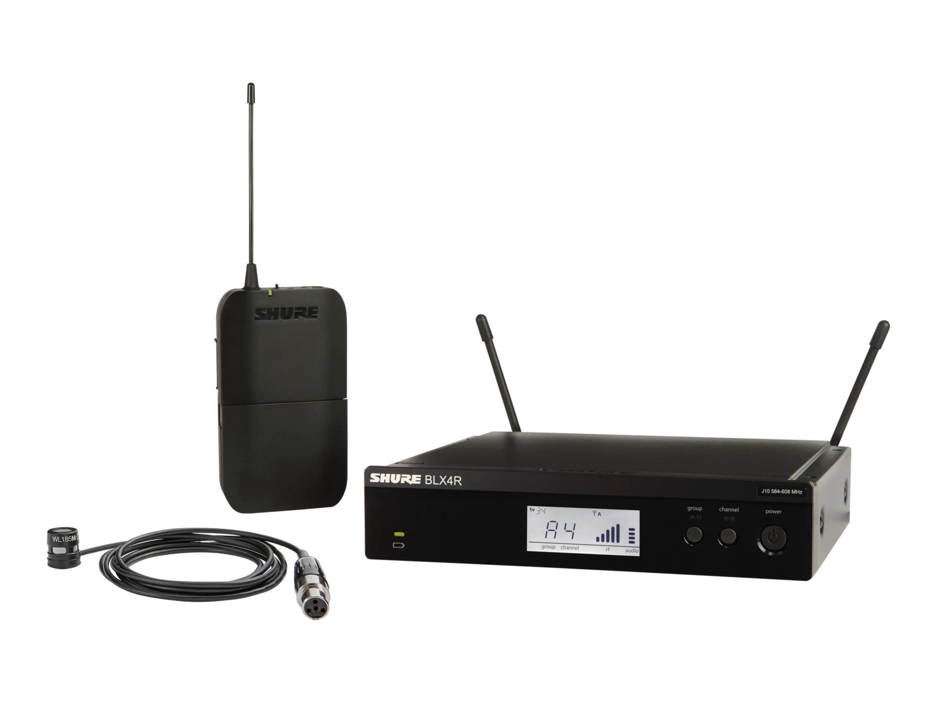 Shure BLX BLX14R/W85M - H10 Band - wireless microphone system