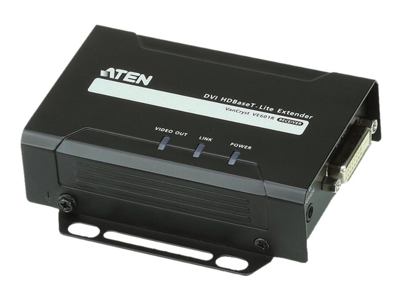 ATEN VanCryst VE601 DVI HDBaseT-Lite Extender, Receiver - video extender -