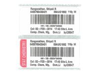 Zebra IQ Color 2000D - labels - 450 label(s) - 50.8 x 25.4 mm