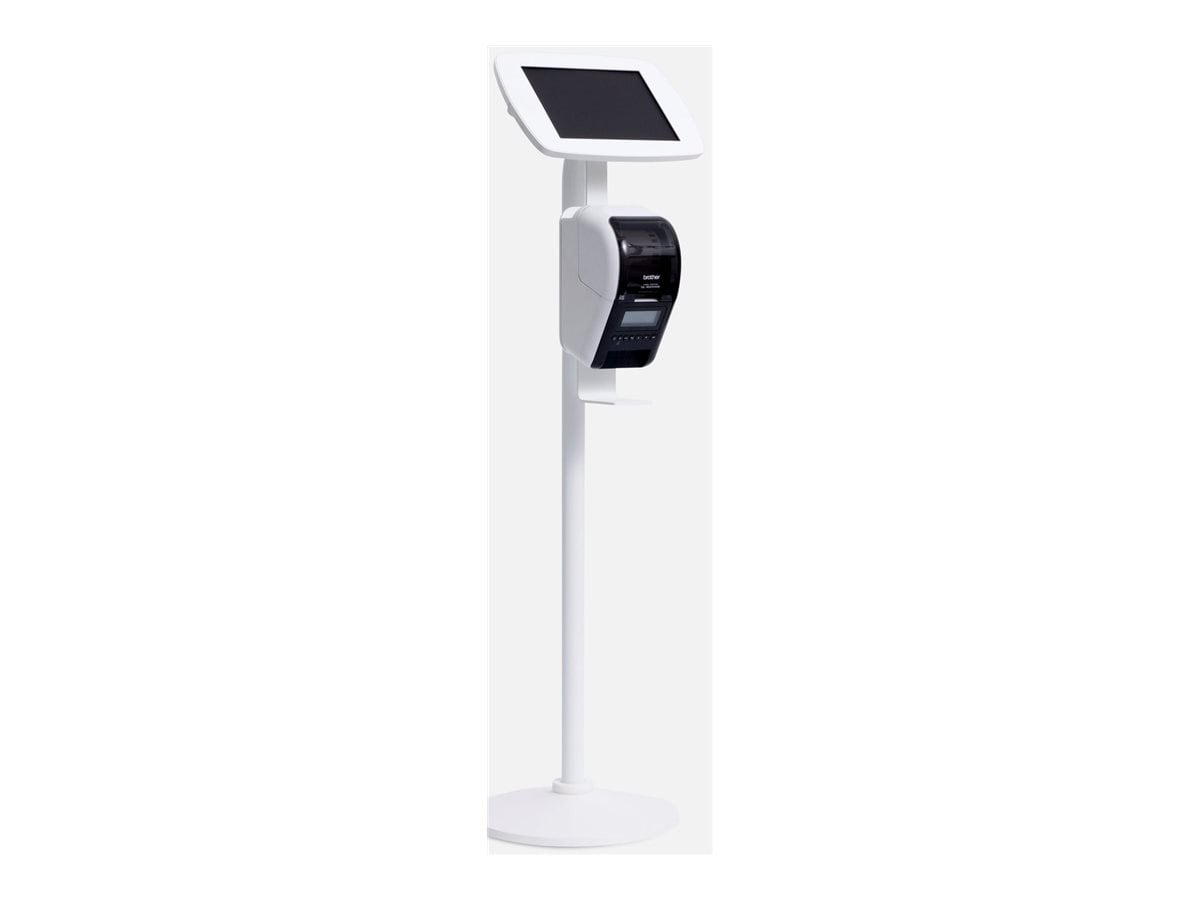 Bouncepad Original Floorstanding stand - exposed front camera and home button - for printer / tablet - white