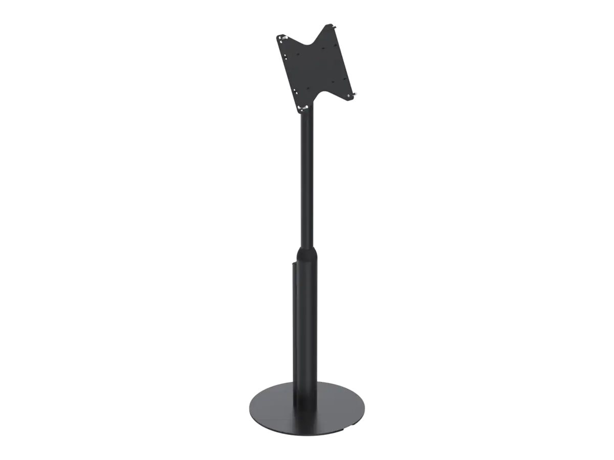 SpacePole stand - adjustable - for flat panel - max VESA 200, max weight 11kg - black