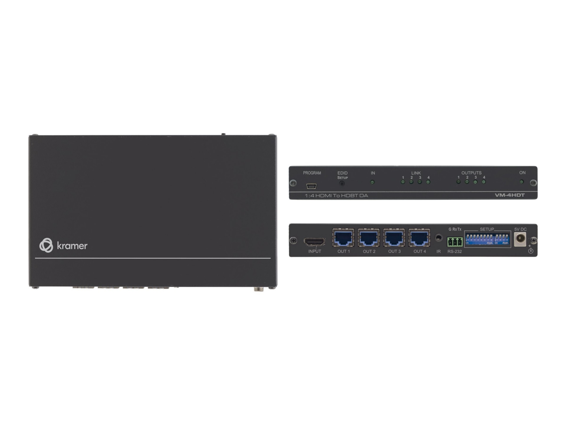 Kramer VM-4HDT HDMI to HDBaseT converter / distribution amplifier