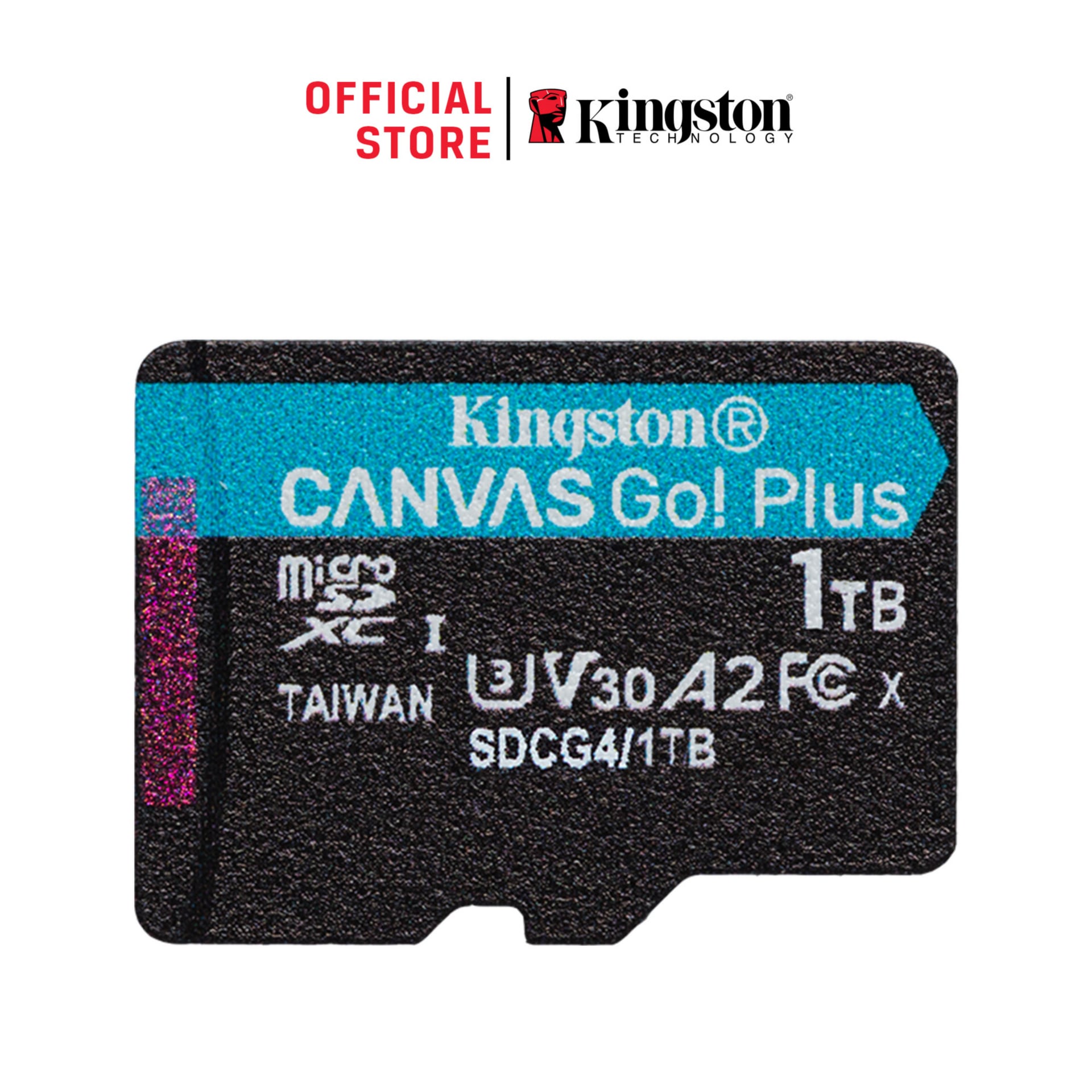 Kingston Canvas Go! Plus - flash memory card - 1 TB - microSDXC UHS-I