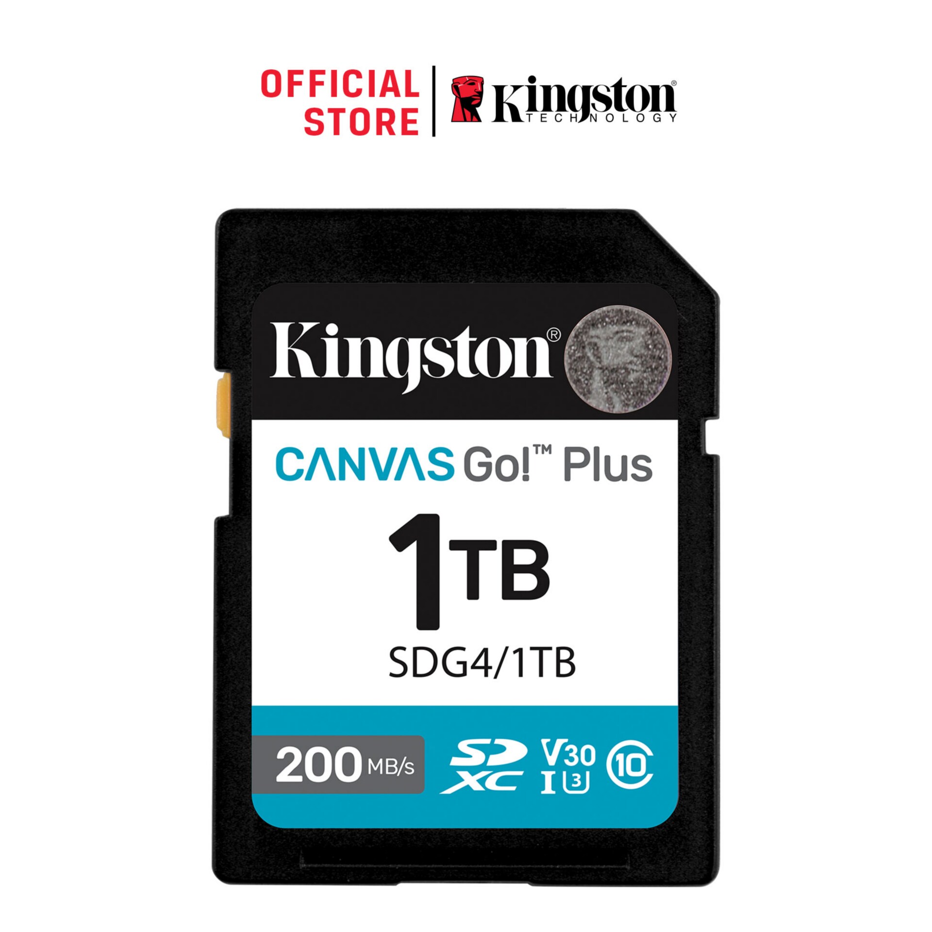 Kingston Canvas Go! Plus - flash memory card - 1 TB - SDXC UHS-I