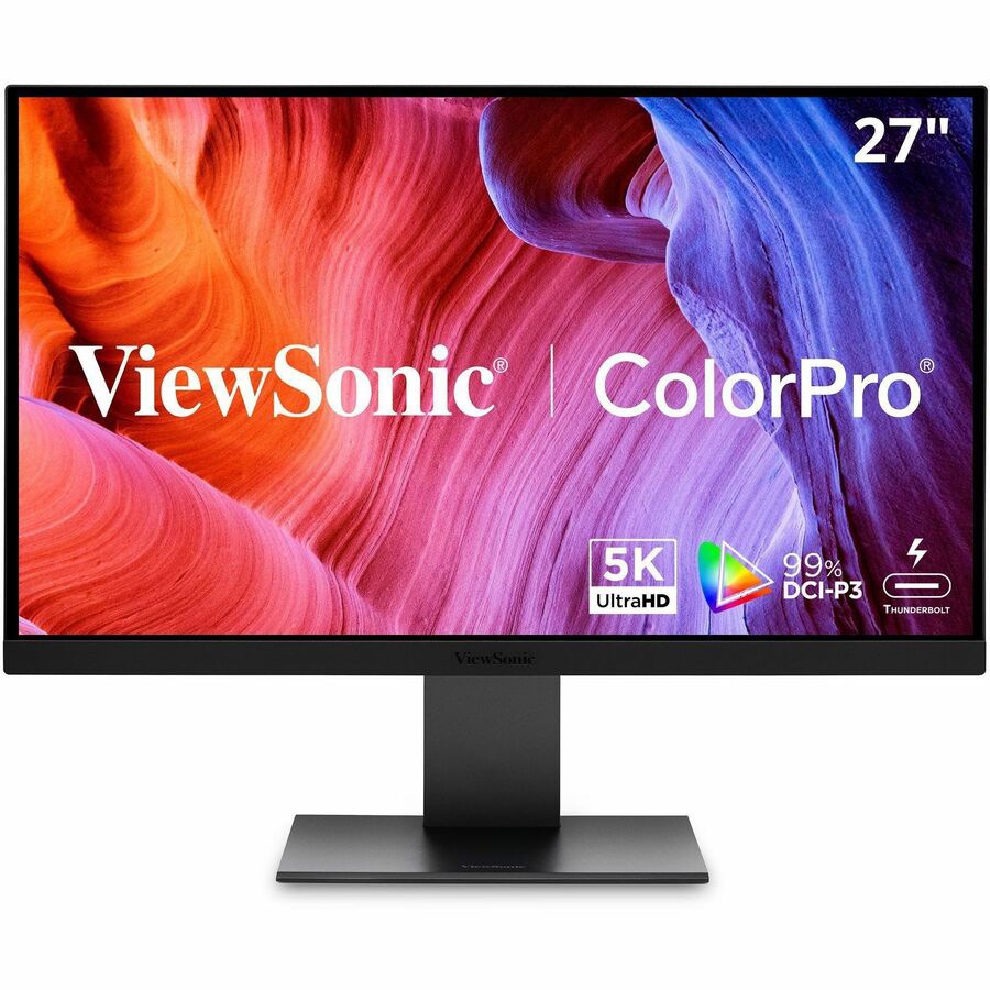 ViewSonic ColorPro VP2788-5K - 5K Mac Compatible Monitor, 100W Thunderbolt