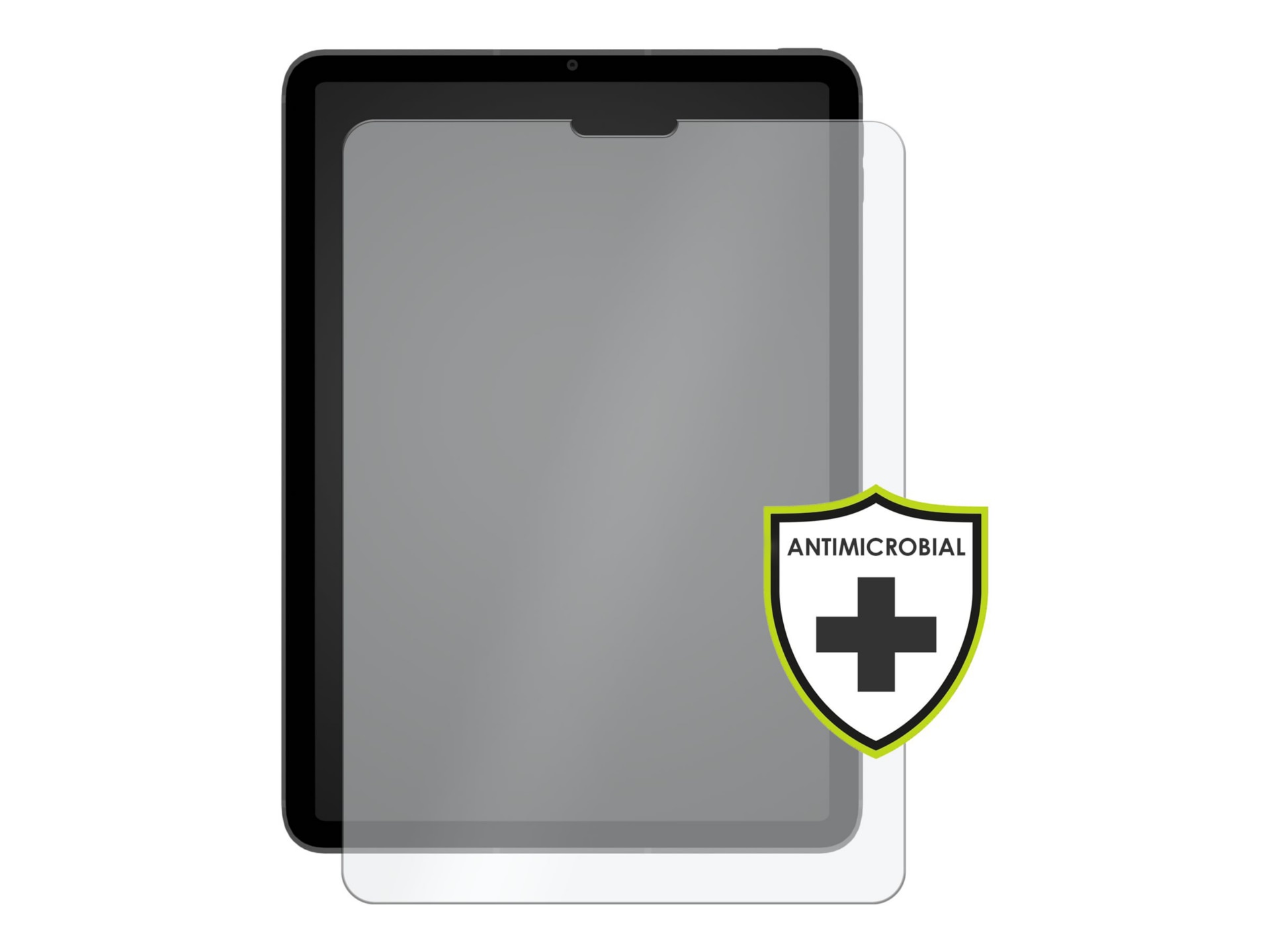 OuterFactor OnGuard - screen protector for tablet - curved 9H tempered glass, antimicrobial
