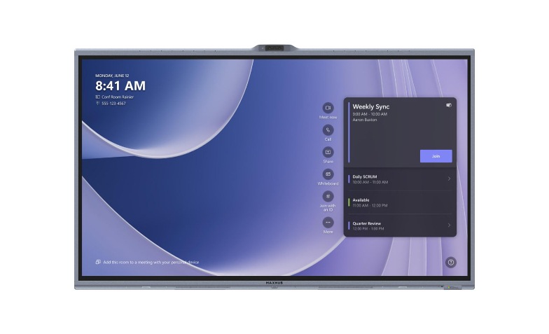 MAXHUB XBoard V7 Series V865T - for Microsoft Teams Rooms - V865T