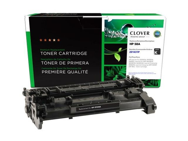 CLOVER REMANUFACTURED BLACK TONER