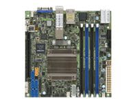 SUPERMICRO X10SDV-16C-TLN4F+ - motherboard - mini ITX - Intel Xeon D-1587