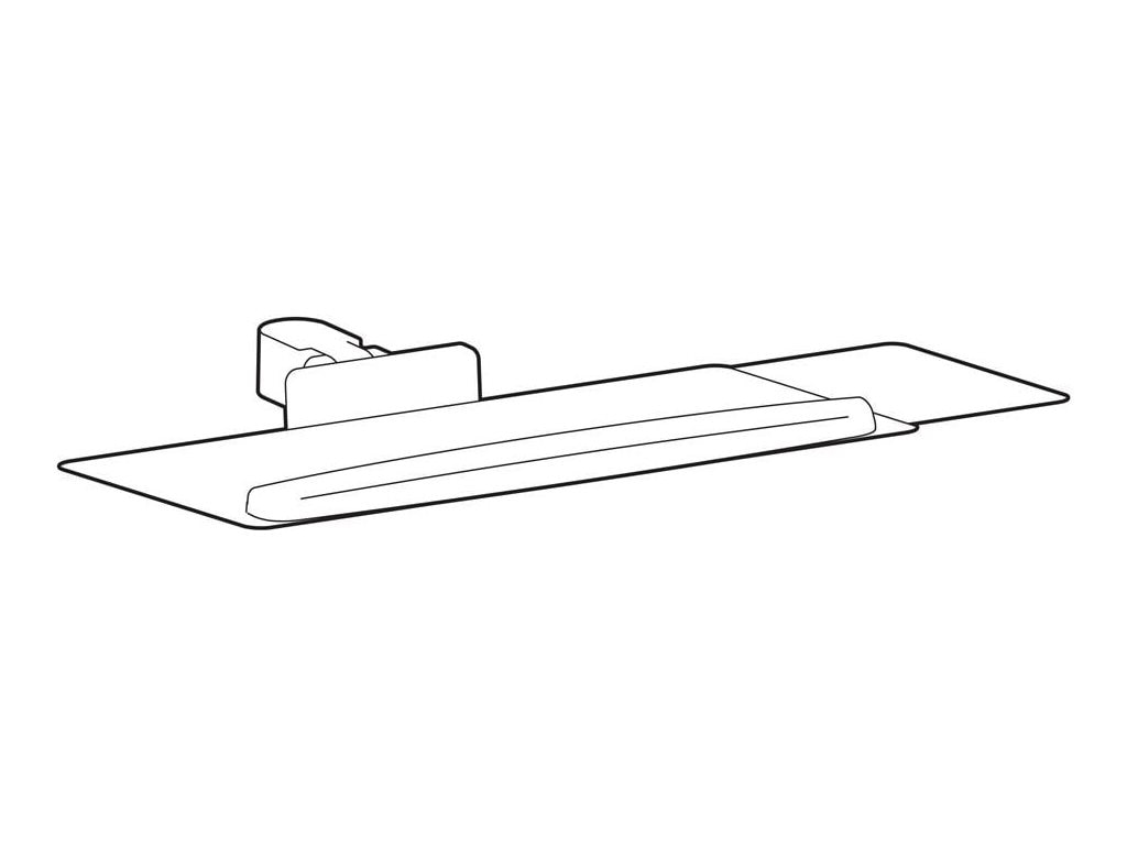 Ergotron LX Pro mounting kit - for keyboard - conversion kit - dark gray