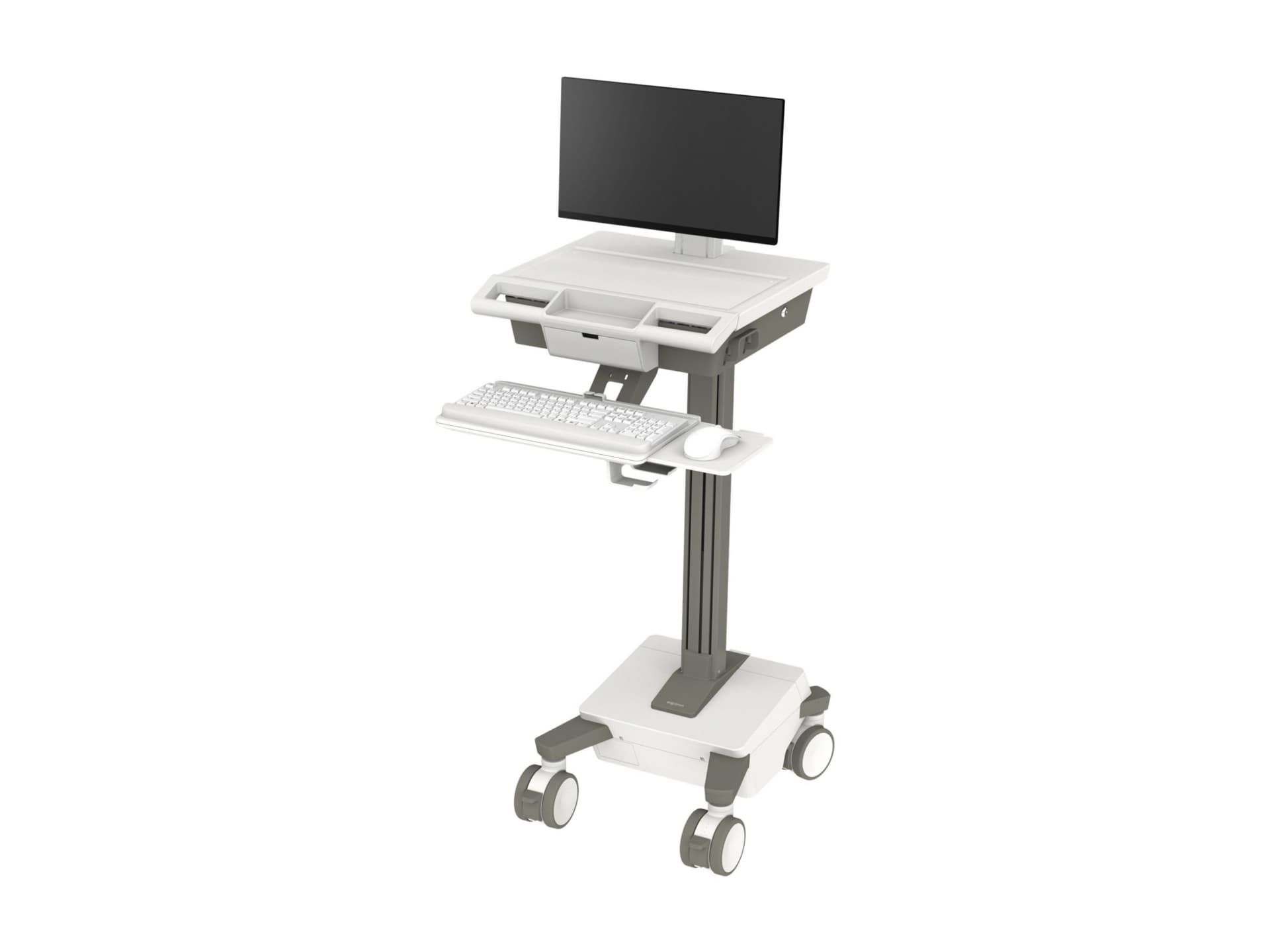 Ergotron Mosaic cart - Electric Lift - for LCD display / keyboard / mouse