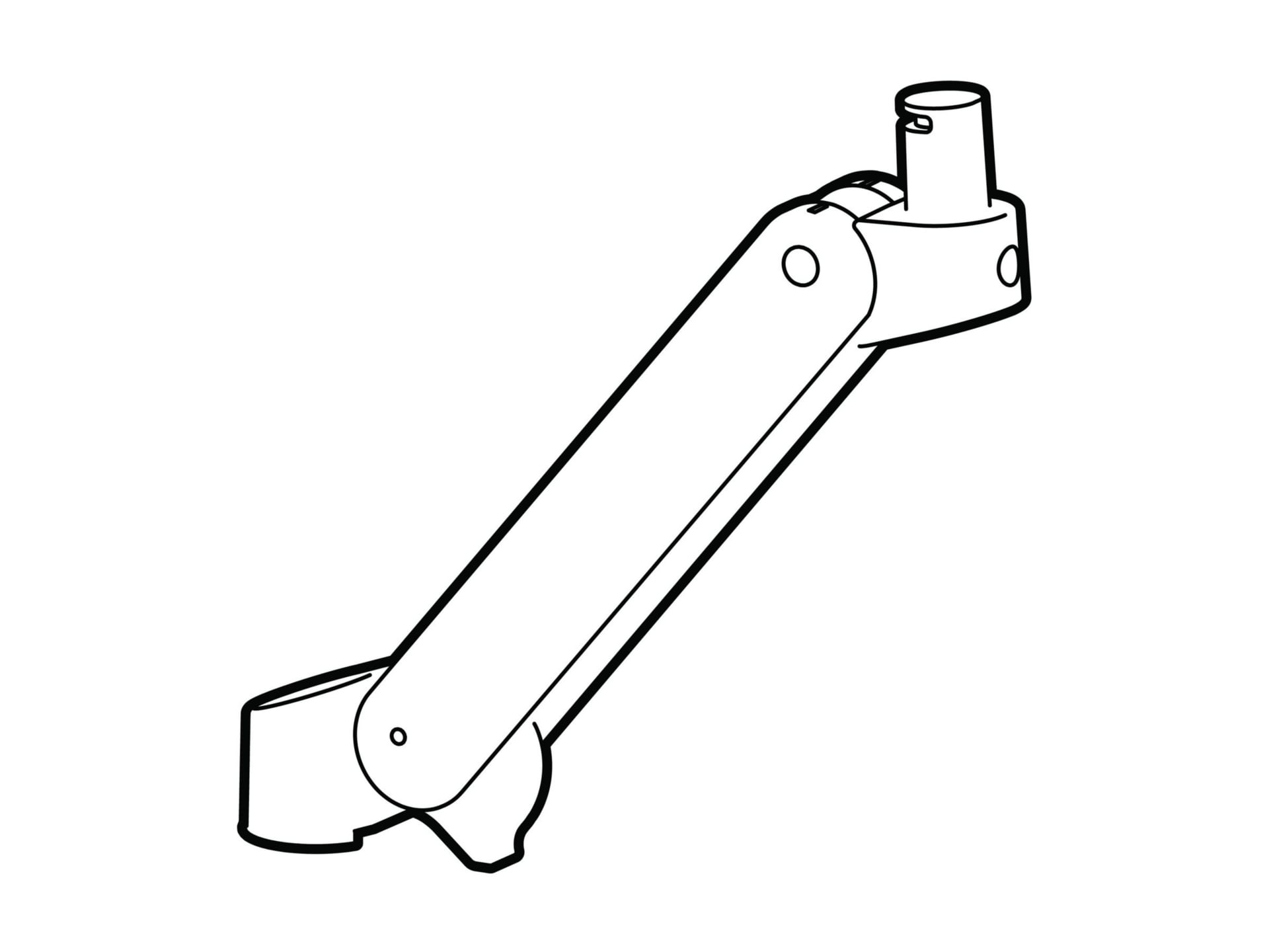 Ergotron LX Pro mounting component - Constant Force Technology - white