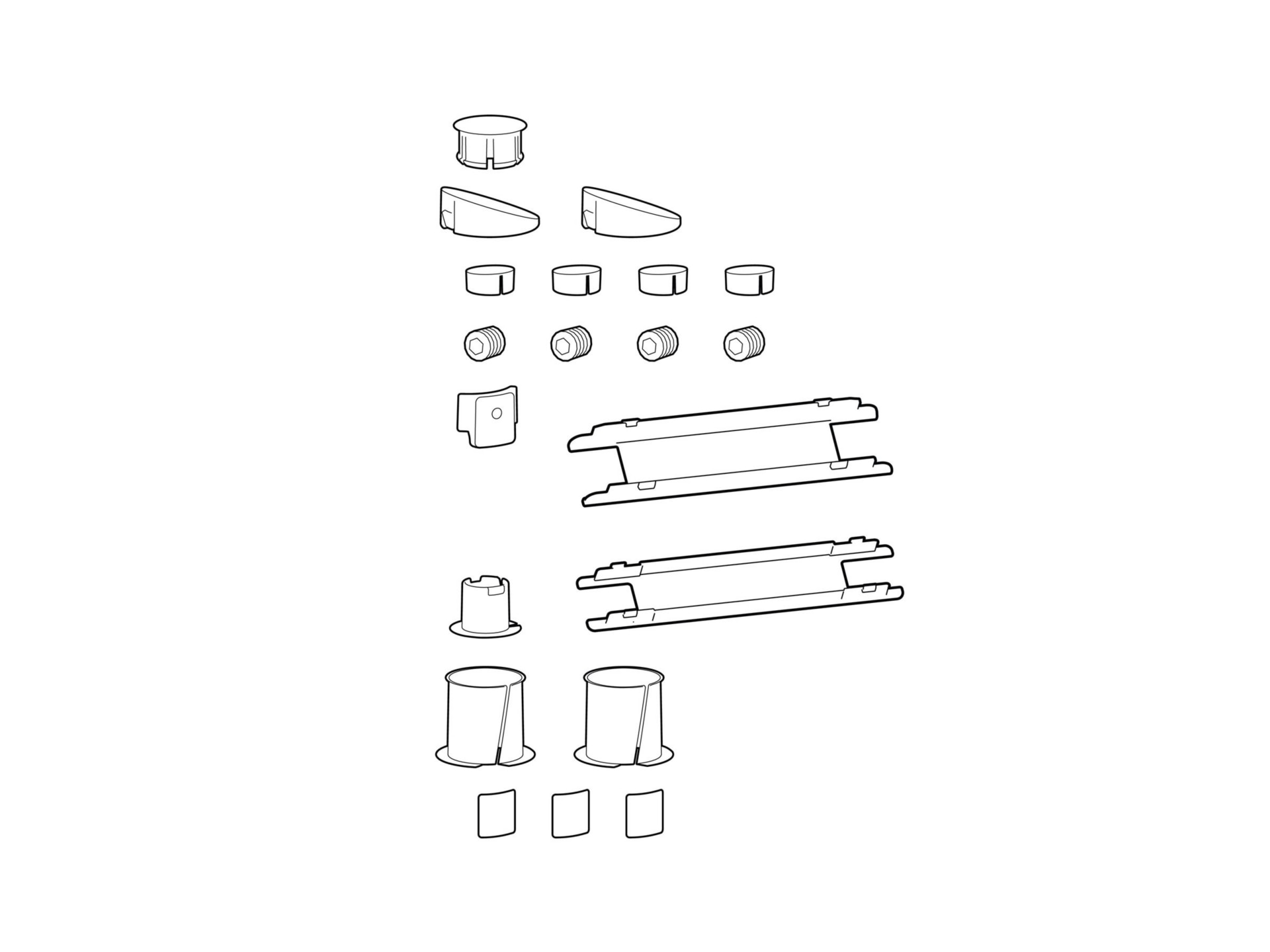 Ergotron LX Pro - spare parts kit for desk arms