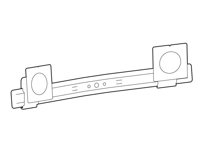 Ergotron LX Pro mounting kit - for flat panel - dual direct, conversion kit - white