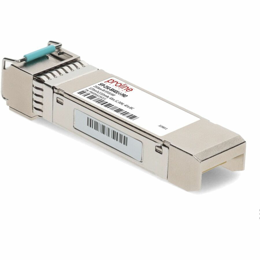 Thumbnail 4 of 10 for Proline Cisco® SFP-25G-BX40U-I Compatible TAA 25GBase-BX SFP28 Transceiver (SMF, 1270nmTx/1310nmRx, 40km, LC, DOM, -40