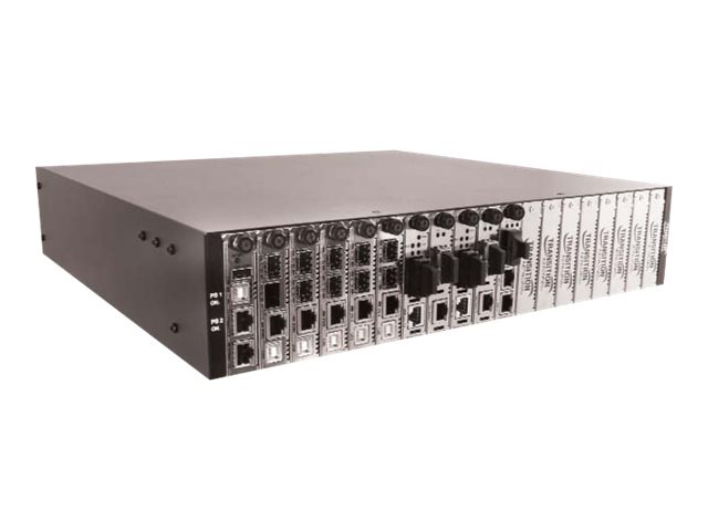 Lantronix ION219 rack mounting chassis - 19-slot - TAA Compliant