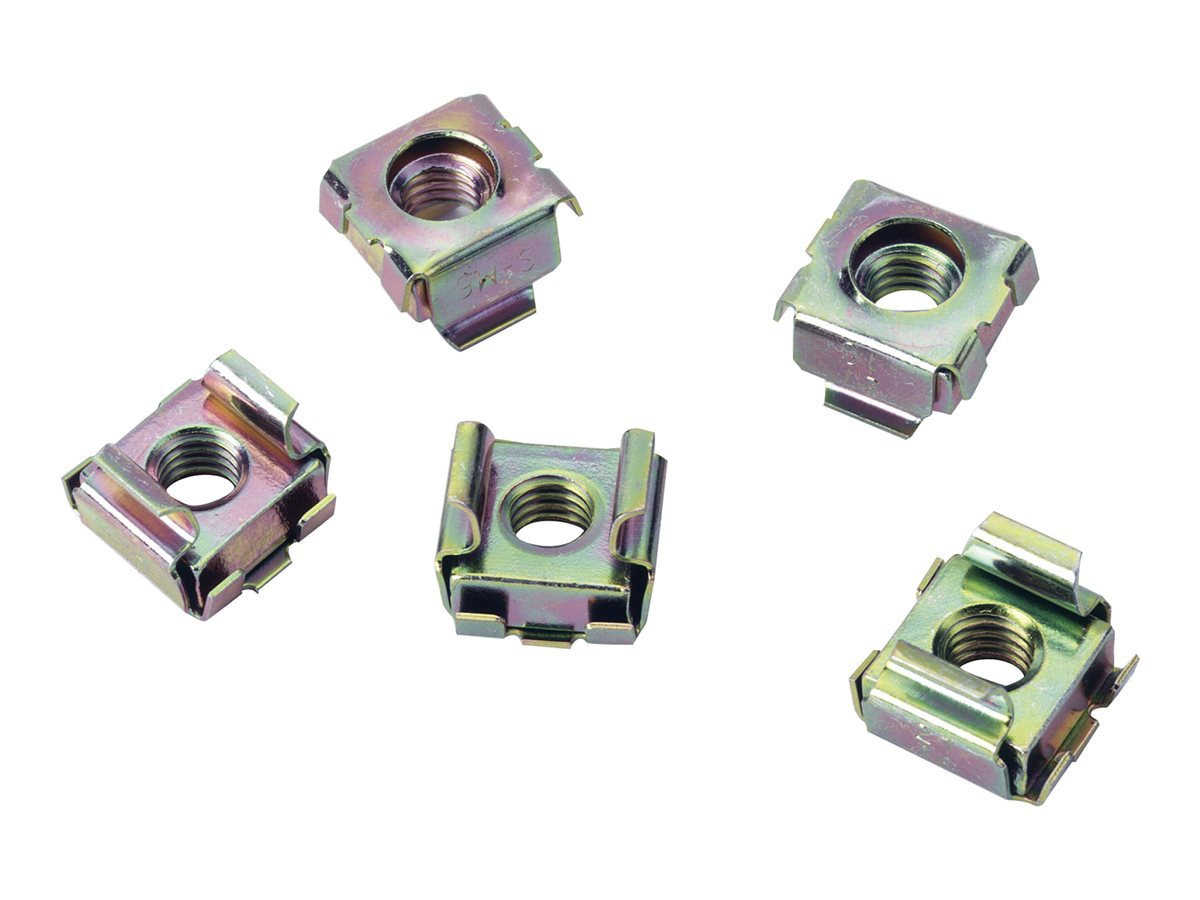 Middle Atlantic 6mm 10-32 Threaded Cage Nuts - 100 Piece