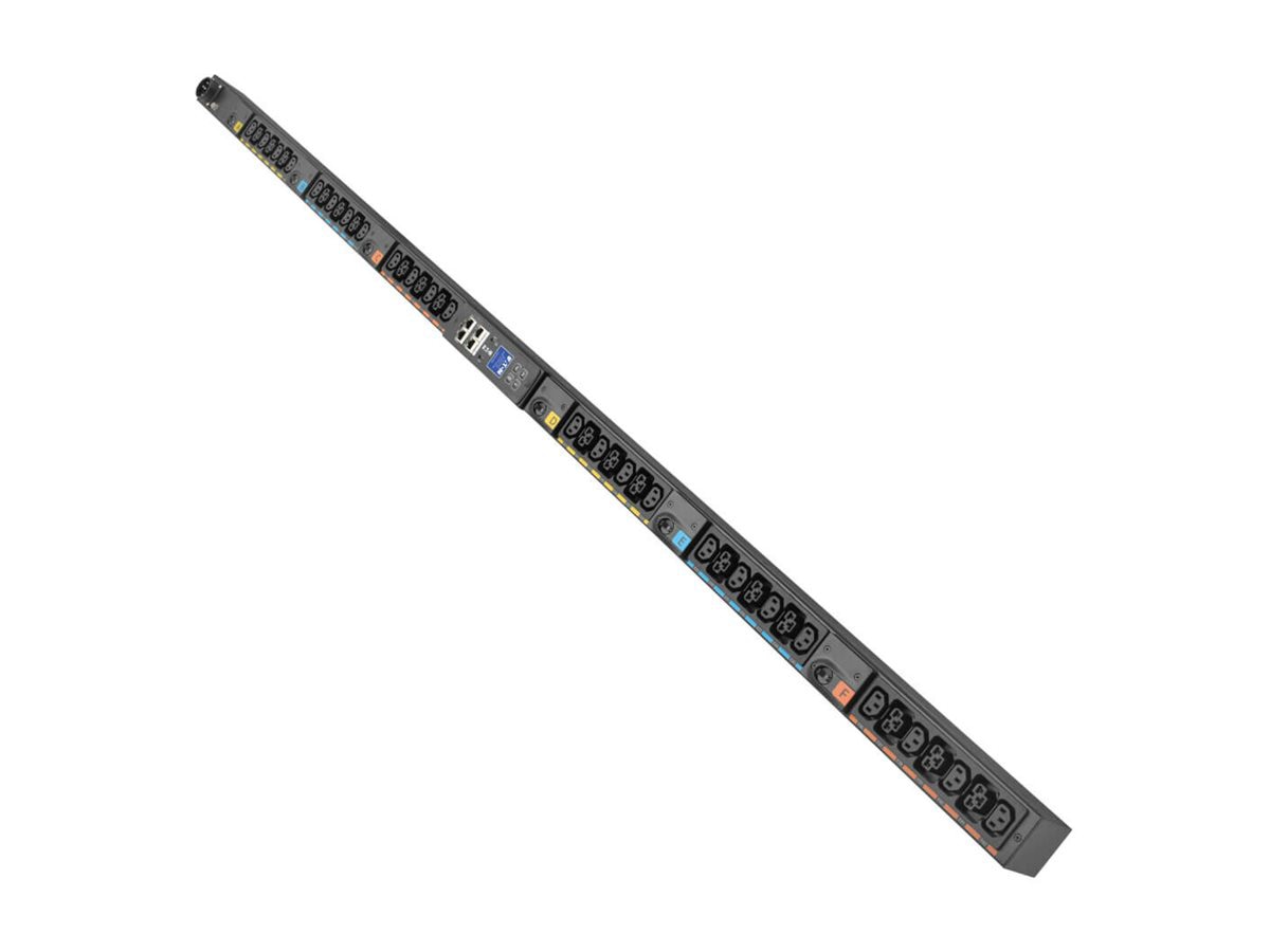Eaton Metered Outlet Rack PDU G4 0U 41U universal input 5-23kW 16-55A 200-415V 42 outlets (24)C13 (18)C39