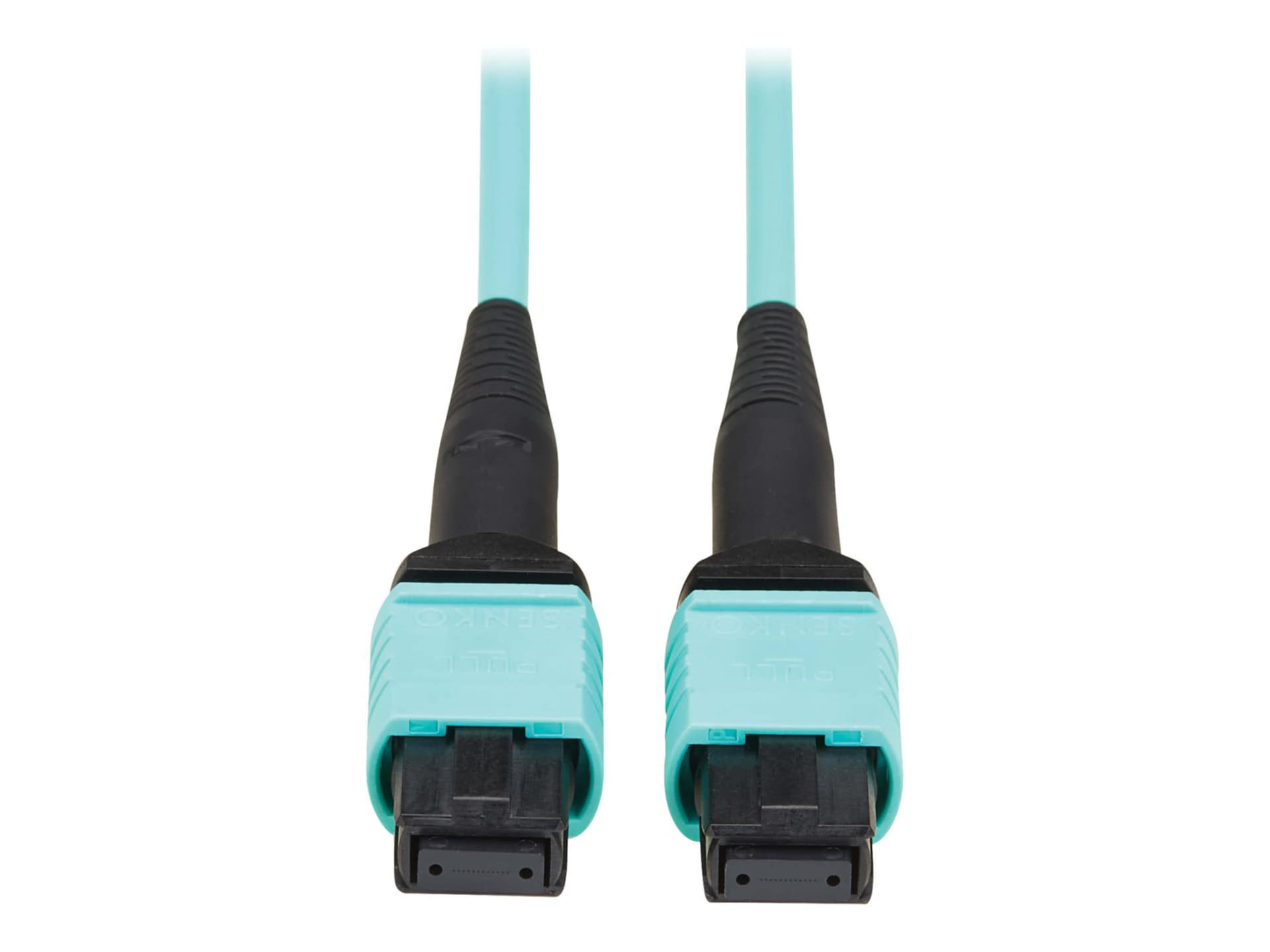 Eaton Tripp Lite series 40/100/400G MMF 50/125 OM3 Fiber Optic Cable 8F MPO