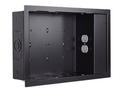 Chief Proximity In-Wall Storage Box with 2 Receptable Filter & Surge ...