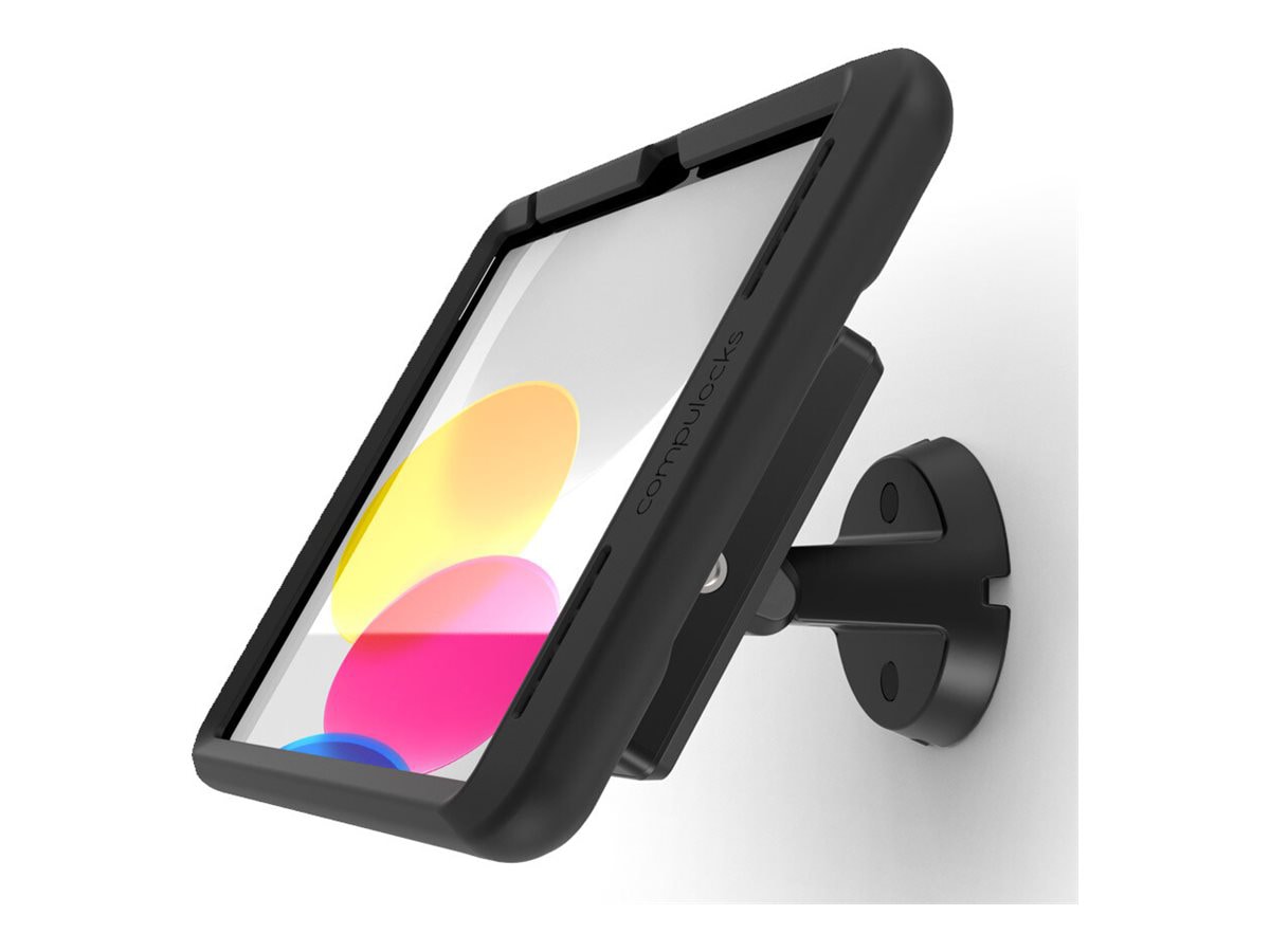 Compulocks iPad 10th-11th (A16) Gen PowerMove Bow Tilting Wall Mount Black