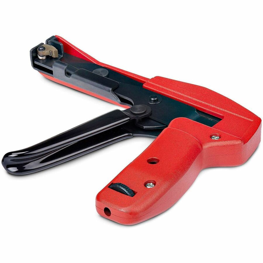 StarTech.com Nylon Cable Tie Gun, Zip Tie Cable Cutter/Installation Tool, Zip Tie Tensioning/Tightener, TAA Compliant