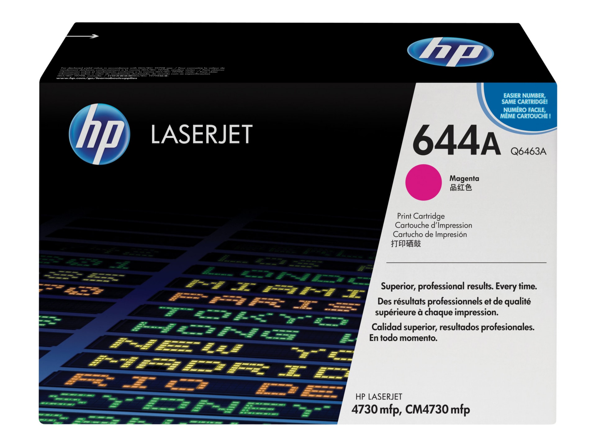 HP 644A (Q6463A) Original Toner Cartridge - Single Pack