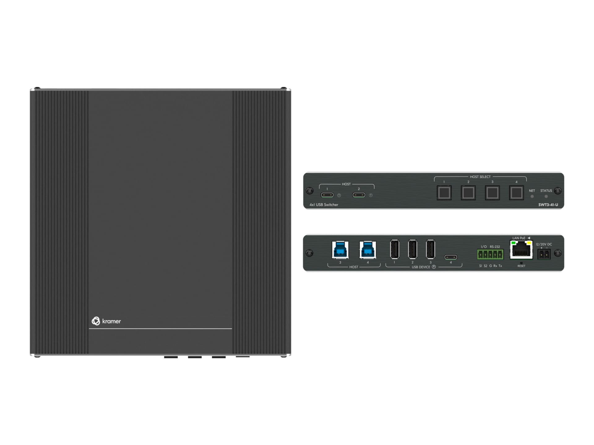 KRAMER SWT3-41-U-T 4X1 USB SWITCHER