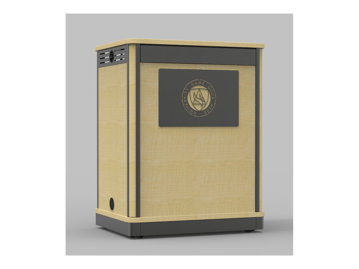 Spectrum Media Manager Compact lectern - surround - black