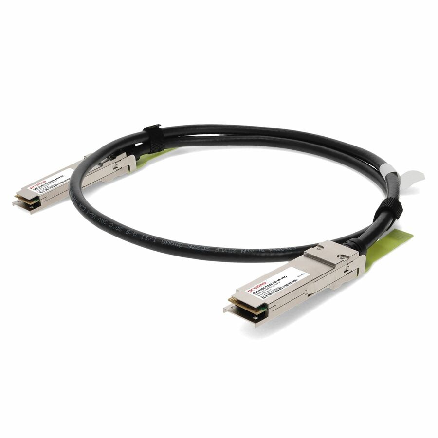 Thumbnail 2 of 10 for Proline Arista Networks® Compatible 200GBase-CU HDR QSFP56 to QSFP56 Direct Attach Cable (Passive Twinax, 3.0m)