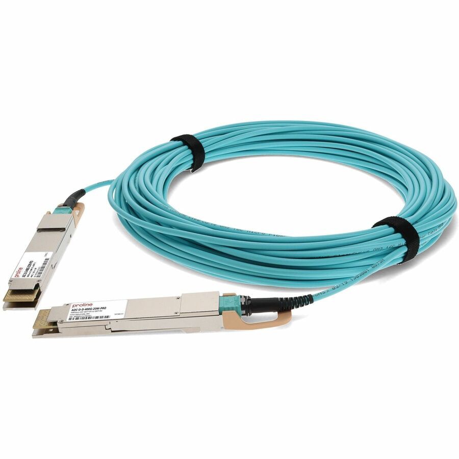 Proline Arista Networks® AOC-D-D-400G-20M Compatible TAA Compliant 400GBase