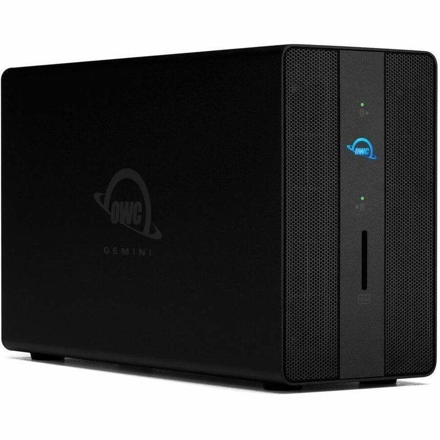 OWC 32TB Gemini Thunderbolt (40Gb/s) Dock And Dual-Drive HDD RAID External