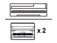 Arista 400GE breakout to 2x 200GE direct attach cable - 15 m