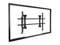 Chief Fusion X-Large Micro-Adjustable Fixed Display Wall Mount - For Displays 55-100" - Black bracket - fixed - for LCD