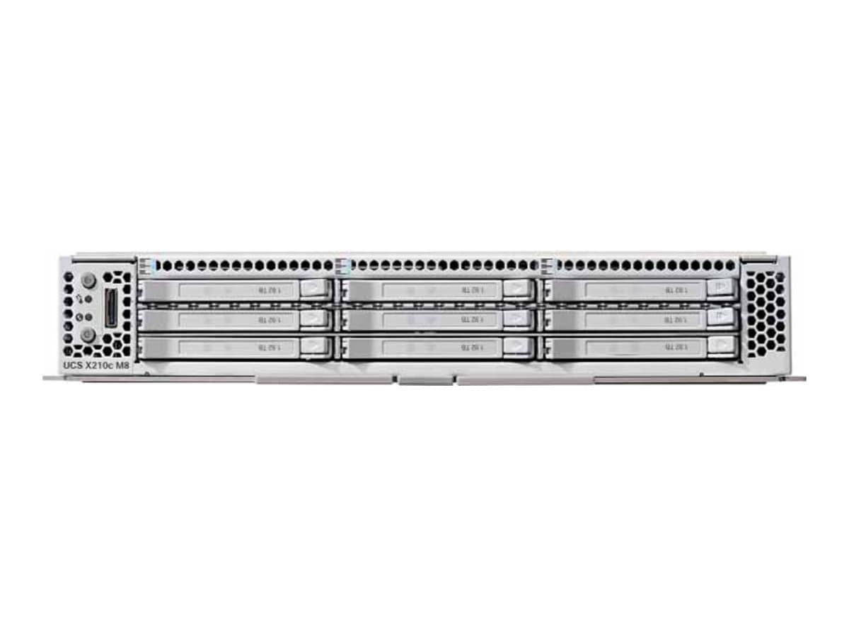 Cisco UCS X210c M8 - compute node no CPU - 0 GB - no HDD