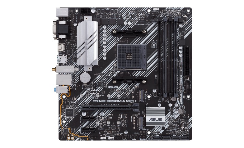 新品 ASUS PRIME B550M-A MicroATX AM4 M.2 ASUS PRIME B550M-A WIFI II - motherboard - micro ATX - Socket AM4