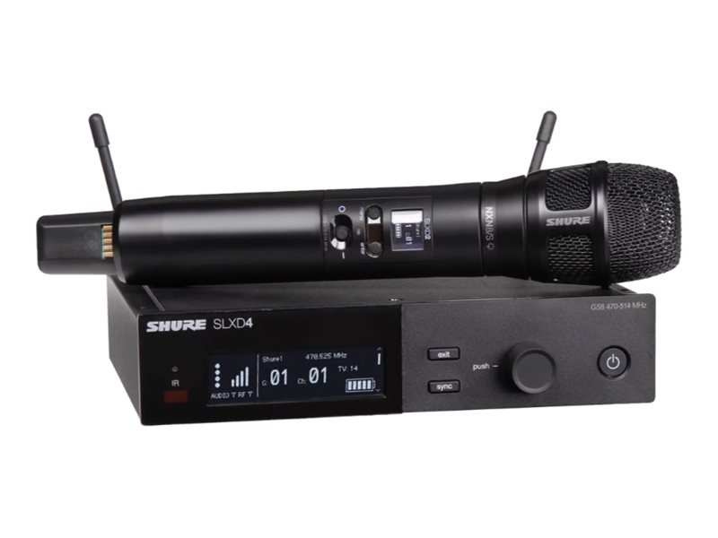 Shure SLX-D Wireless System SLXD24/N8SB - H55 Band - wireless microphone system