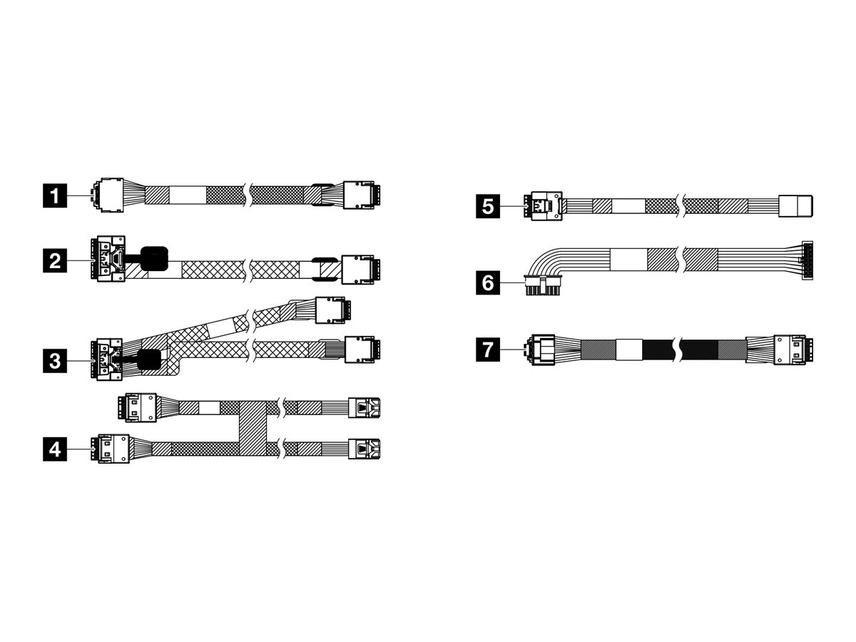 Lenovo storage cable kit