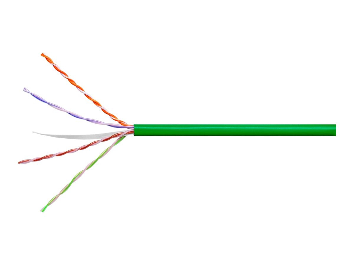 Uniprise CS34P - bulk cable - 1000 ft - green
