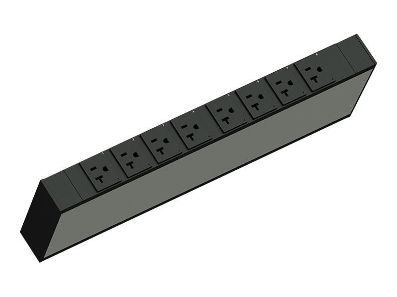Legrand Rack PDU, Network Switched, 1U, 12A, 120V, (8) 5-20R, 5-15P Cord -