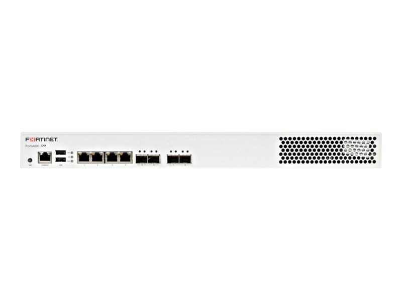 Fortinet FortiADC 220F - application accelerator - with 3 years FortiCare Premium Support + 3 years FortiADC Application
