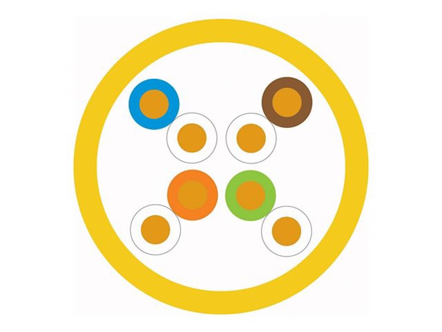 Berk-Tek LANmark bulk cable - 1000 ft - yellow