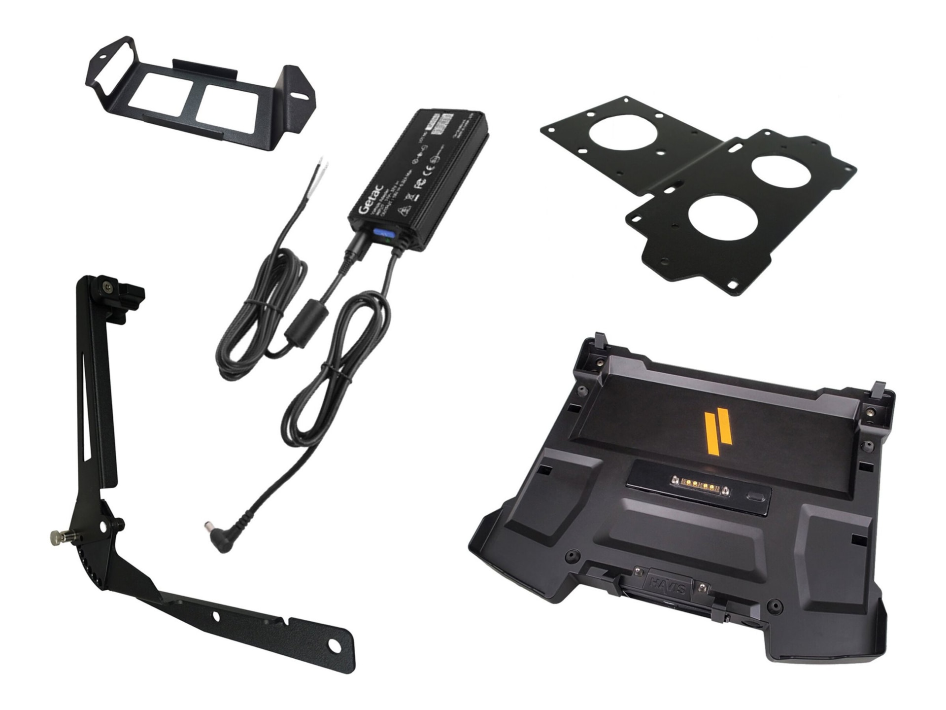 Havis Docking Station Package for Getac S410 – External Power Supply, Scree