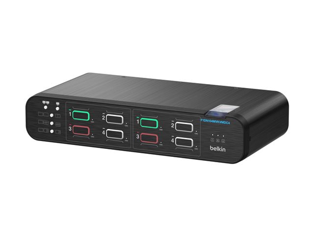 Belkin MultiClave Secure - KVM / audio switch - 4 ports - TAA Compliant