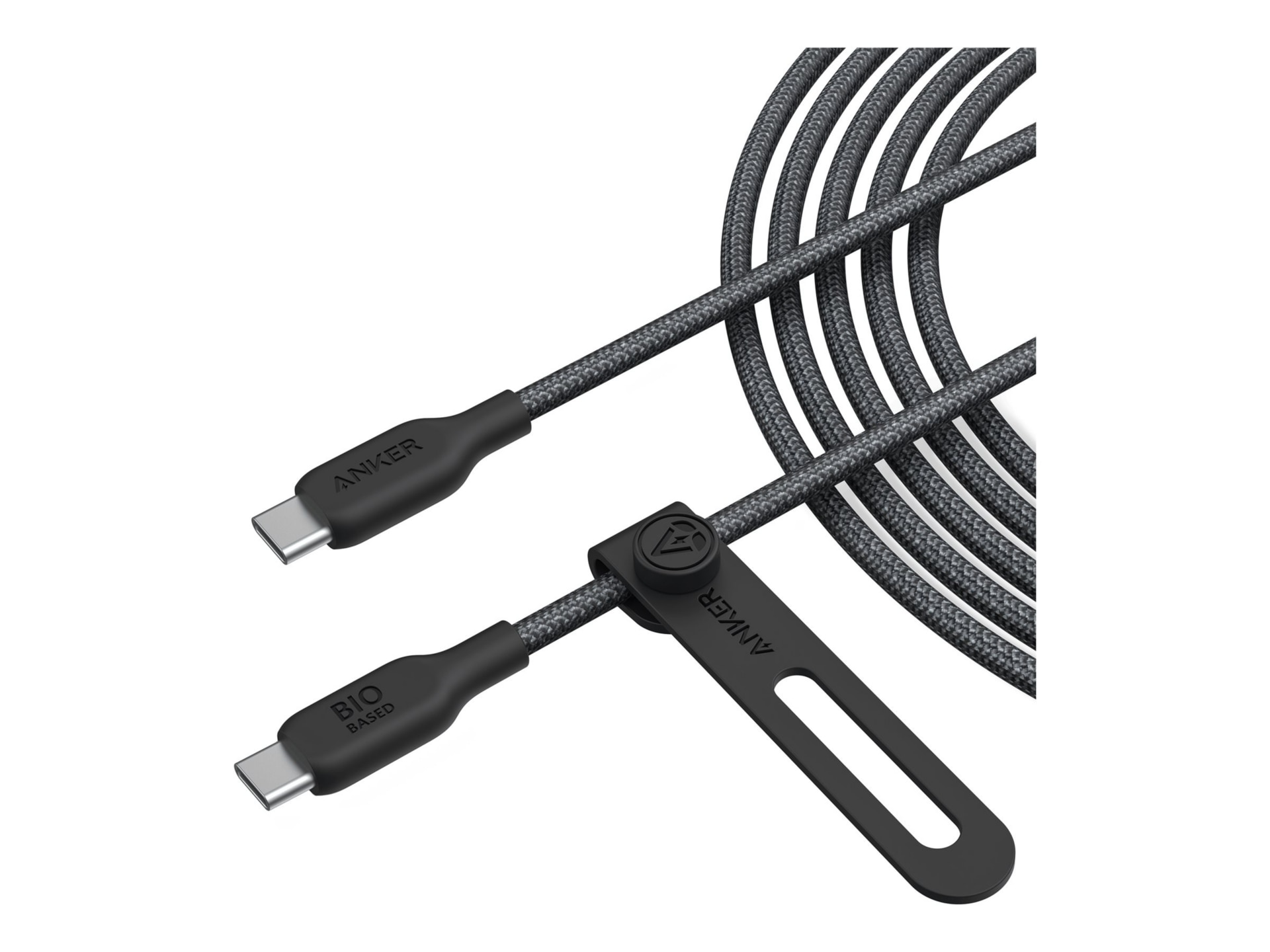 Anker 543 - USB-C cable - 24 pin USB-C to 24 pin USB-C - 10 ft